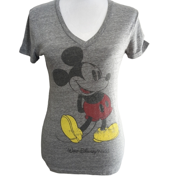 Disney Tops - T-shirt Disney Parks size Xs color Grey with Mickey.